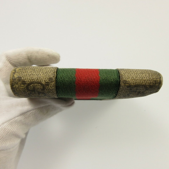 Gucci GG Supreme WEB Bifold Wallet - Picture 7 of 13